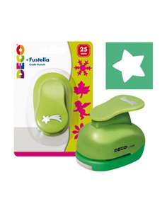 Fustella con motivo Stella dim. 25mm DECO 04826 DECO ACCESSORI DIDATTICI E LAVORI MANUALI