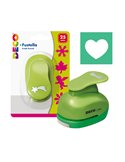 Fustella con motivo Cuore dim. 25mm DECO 04827