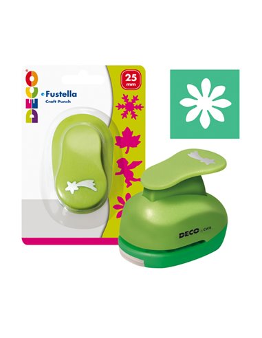 Fustella con motivo Margherita dim. 25mm DECO 04832 DECO ACCESSORI DIDATTICI E LAVORI MANUALI