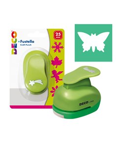 Fustella con motivo Farfalla dim. 25mm DECO 10642 DECO ACCESSORI DIDATTICI E LAVORI MANUALI