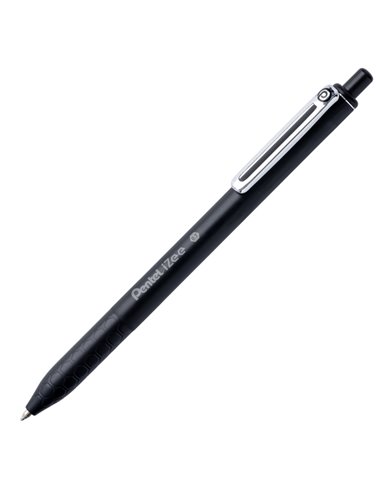 Penna sfera a scatto i Zee nero 0.7mm PENTEL BX467-A PENTEL A SCATTO