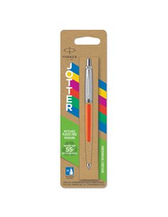 Penna a sfera Jotter Original punta M fusto arancione Parker 2076054 2