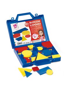 Valigetta 60 figure logiche CWR 1102 CWR ACCESSORI DIDATTICI E LAVORI MANUALI