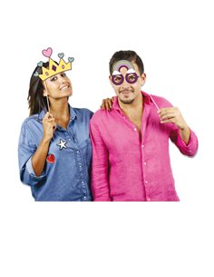Photo Booth Unicorno 8 fantasie Big Party 81291