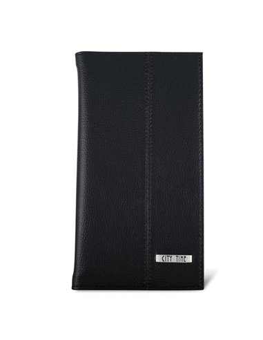 Portabiglietti da visita Professional 12,5x23,5cm nero City Time 4852-N City Time PORTABLOCCHI AGENDE E TACCUINI