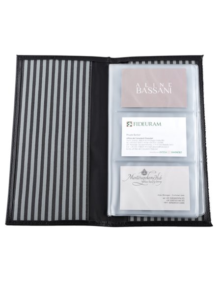Portabiglietti da visita Professional 12,5x23,5cm nero City Time 4852-N City Time PORTABLOCCHI AGENDE E TACCUINI
