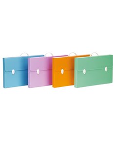 Valigetta polionda Every Line Pastel 36,5x56,5cm dorso 5,5cm Favorit 100501081