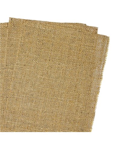 Conf. 6 pezzi juta naturale 23x33cm 12247 DECO 12247 DECO ACCESSORI DIDATTICI E LAVORI MANUALI
