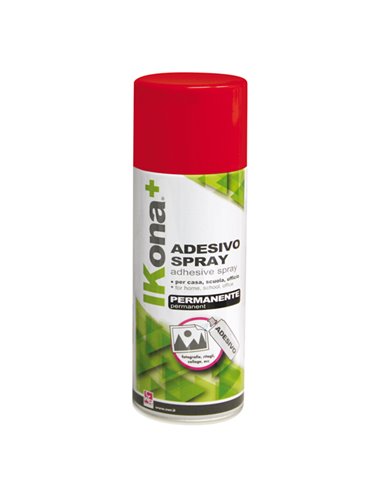Adesivo spray permanente T114 400ml IKONA+ T114 IKona+ COLLE-ADESIVI SPRAY