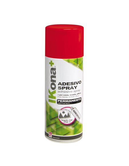 Adesivo spray permanente T114 400ml IKONA+ T114 IKona+ COLLE-ADESIVI SPRAY