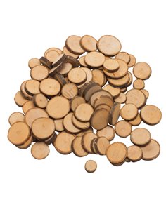 Busta 100pz fettine di legno naturale TT101 CWR TT101 CWR ACCESSORI DIDATTICI E LAVORI MANUALI 2