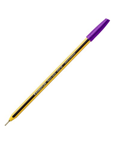 Scatola 10 penna a sfera 434 Noris Stick violetto 1,0mm STAEDTLER 434 06