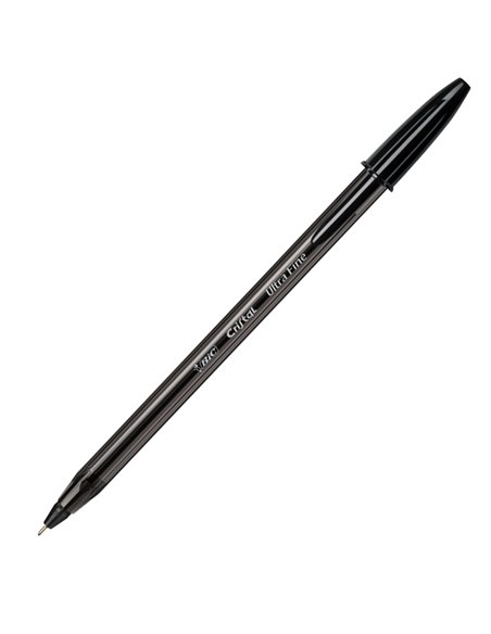 Scatola 20 penna sfera con cappuccio Cristal® Exact 0.7mm nero BIC® 992603 BIC CON CAPPUCCIO