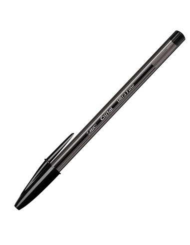 Scatola 20 penna sfera con cappuccio Cristal® Exact 0.7mm nero BIC® 992603 BIC CON CAPPUCCIO