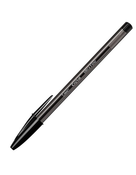 Scatola 20 penna sfera con cappuccio Cristal® Exact 0.7mm nero BIC® 992603 BIC CON CAPPUCCIO