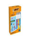 Scatola 12 penna sfera scatto 4 COLORI Velours 9672771
