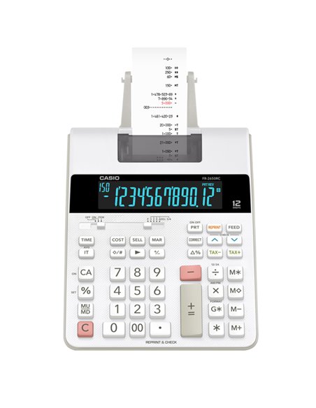 Calcolatrice scrivente FR-2650RC Casio FR-2650RC-W-EC