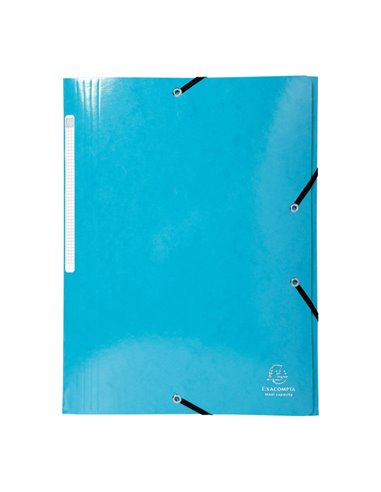 Cartelle 3 L c/elastici Iderama A4 col ass. Exacompta 55829E EXACOMPTA CARTELLE CON ELASTICO