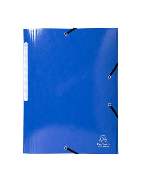 Cartelle 3 L c/elastici Iderama A4 col ass. Exacompta 55829E EXACOMPTA CARTELLE CON ELASTICO