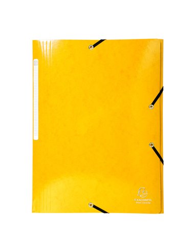 Cartelle 3 L c/elastici Iderama A4 col ass. Exacompta 55829E EXACOMPTA CARTELLE CON ELASTICO