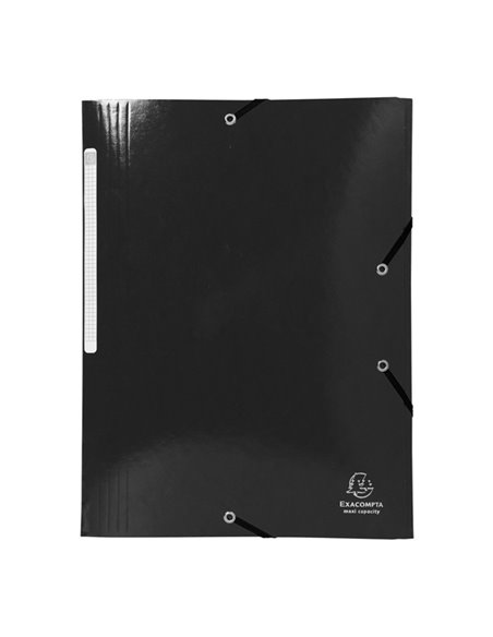 Cartelle 3 L c/elastici Iderama A4 col ass. Exacompta 55829E EXACOMPTA CARTELLE CON ELASTICO