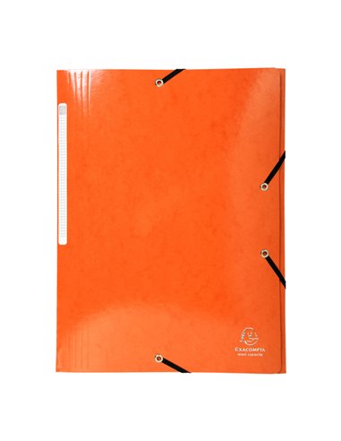 Cartelle 3 L c/elastici Iderama A4 col ass. Exacompta 55829E EXACOMPTA CARTELLE CON ELASTICO