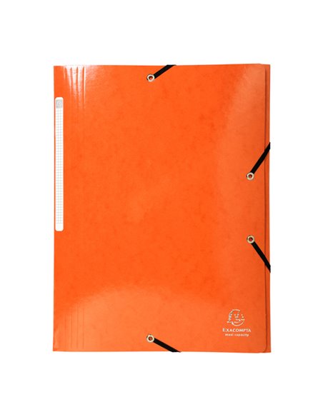 Cartelle 3 L c/elastici Iderama A4 col ass. Exacompta 55829E EXACOMPTA CARTELLE CON ELASTICO