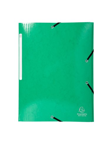 Cartelle 3 L c/elastici Iderama A4 col ass. Exacompta 55829E EXACOMPTA CARTELLE CON ELASTICO
