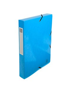 Scatola archivio box Iderama dorso 40mm A4 col ass. Exacompta 59929E EXACOMPTA SCATOLE PROGETTO CON ELASTICO 2