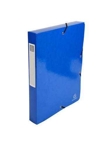 Scatola archivio box Iderama dorso 40mm A4 col ass. Exacompta 59929E EXACOMPTA SCATOLE PROGETTO CON ELASTICO