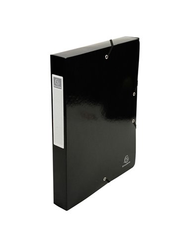 Scatola archivio box Iderama dorso 40mm A4 col ass. Exacompta 59929E EXACOMPTA SCATOLE PROGETTO CON ELASTICO