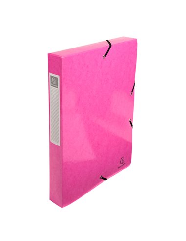 Scatola archivio box Iderama dorso 40mm A4 col ass. Exacompta 59929E EXACOMPTA SCATOLE PROGETTO CON ELASTICO