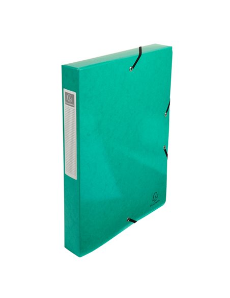 Scatola archivio box Iderama dorso 40mm A4 col ass. Exacompta 59929E EXACOMPTA SCATOLE PROGETTO CON ELASTICO