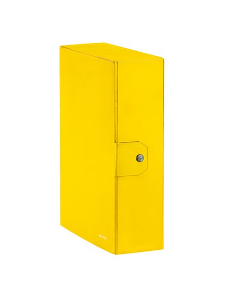 Scatola progetto WOW dorso 10cm giallo LEITZ 39680016