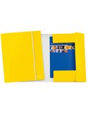 Cartellina c/elastico WOW giallo 25X35cm 39830016
