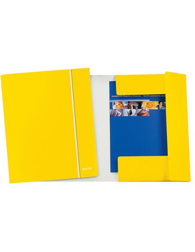 Cartellina c/elastico WOW giallo 25X35cm 39830016