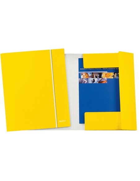 Cartellina c/elastico WOW giallo 25X35cm 39830016
