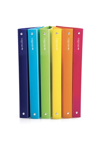 Raccoglitore Colorosa 4R ø15mm col.ass 245x307mm 362815.S1 Colorosa RACCOGLITORI AD ANELLI