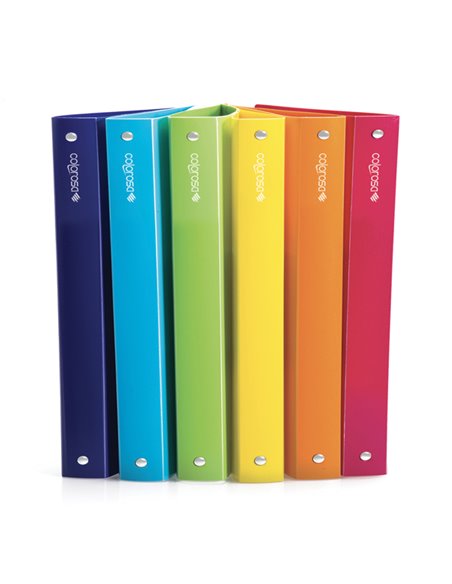 Raccoglitore Colorosa 4R ø30mm col.ass 245x307mm 362805 Colorosa RACCOGLITORI AD ANELLI