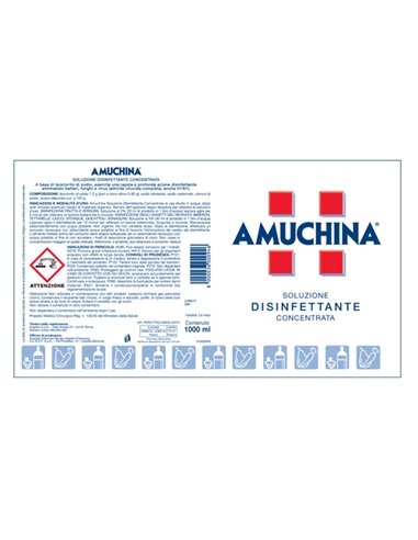 Amuchina - Soluzione disinfettante concentrata 500ml 419720 Amuchina Professional PARAFARMACEUTICA