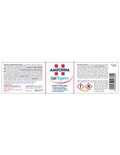 Disinfettante mani Amuchina gel X Germ 80ml 419631 Amuchina Professional IGIENIZZANTI E DISPENSER 2