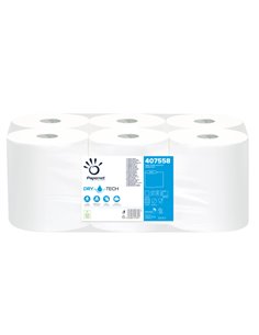Bobina asciugamani autocut DryTech 2 veli 100mt 407558 PAPERNET ASCIUGAMANI PIEGATI E IN ROTOLO