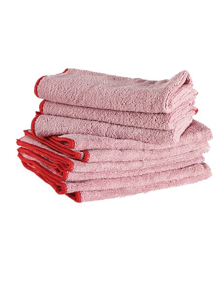 Pack 10 Panni microfibra 40x40cm rosso Ultrega PERFETTO 26601 PERFETTO PANNI e SPUGNE