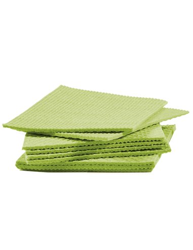 Pack 10 Pannospugna Aquos verde PERFETTO 0231B