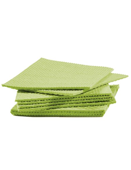 Pack 10 Pannospugna Aquos verde PERFETTO 0231B