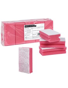 Pack 10 Spugne rosso Pro Color PERFETTO 0220