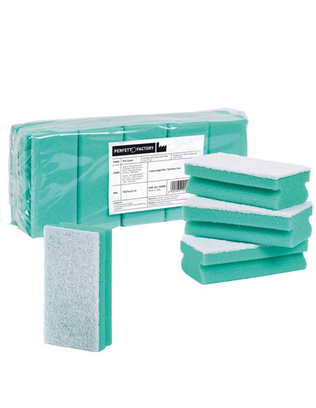 Pack 10 Spugne verde Pro Color PERFETTO 0220A PERFETTO PANNI e SPUGNE