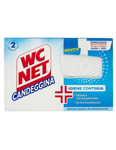WC NET tavoletta solida Candeggina Extra White x 2 M74839 WC NET DETERGENTI-DETERSIVI PER PULIZIA