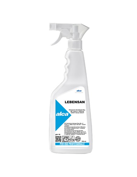 Disinfettante Lebensan trigger 750ml Alca ALC1115 ALCA DETERGENTI-DETERSIVI PER PULIZIA