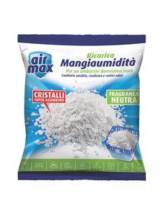 Ricarica Sali assorbiumiditA' AIR MAX da 1kg neutra D0737 AIR MAX ASSORBIUMIDITA'-PROFUMATORI-CANDELE